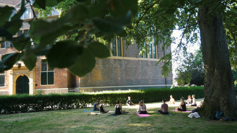 Yoga class Tuesday 13 August, 19:00 @ Nieuwe Kerkhof Park