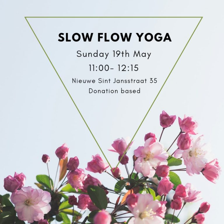 Yoga class 19th May, 11:00-12:15 @ Nieuwe Kerkhof