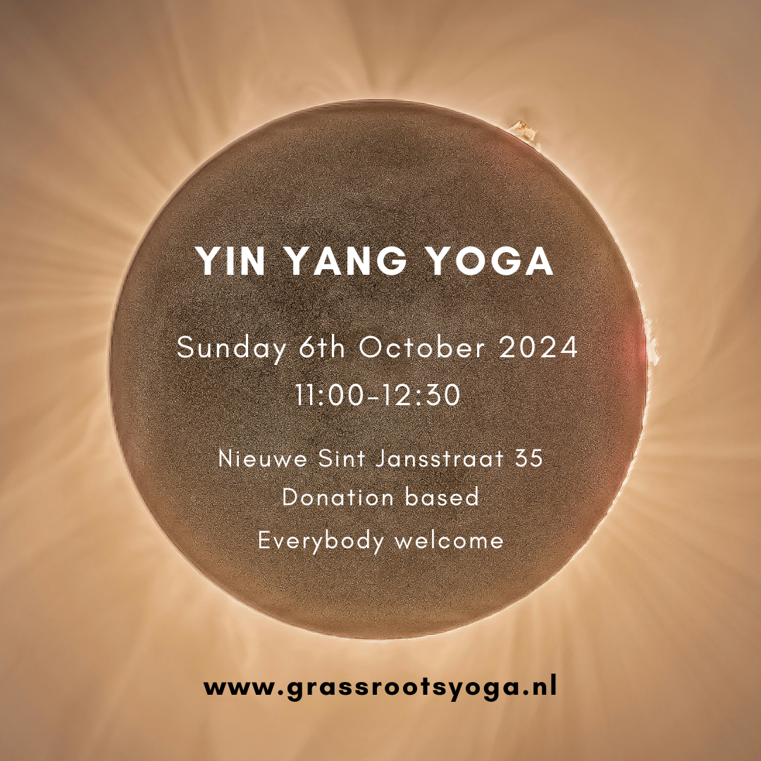 Yoga class Sunday 6th Oct 2024, 11:00-12:30 @ Nieuwe Sint Jansstraat 35