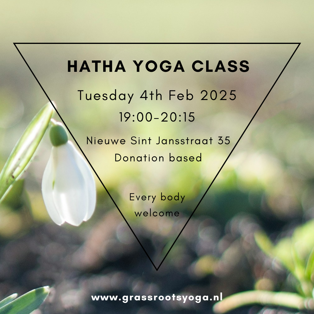 Yoga class Tuesday 4th Feb, 19:00-20:15 @ Nieuwe Sint Jansstraat 35