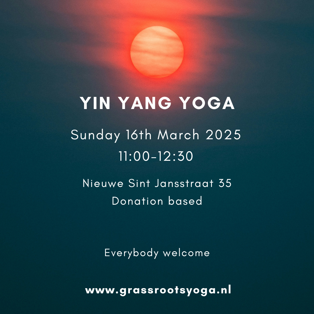 Yoga class Sunday 16th March, 11:00-12:30 @ Nieuwe Sint Jansstraat 35