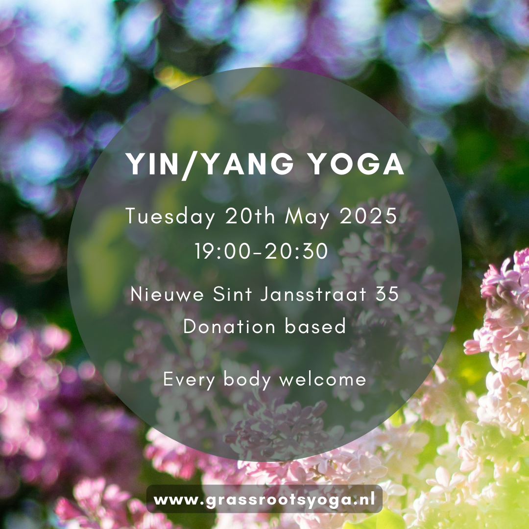 Yoga class Tues 20th May, 19:00-20:30 @ Nieuwe Sint Jansstraat 35