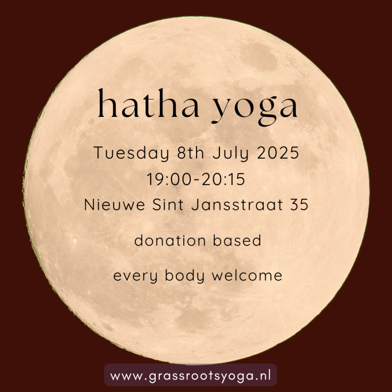 Yoga class Tuesday 20th May, 19:00-20:15 @ Nieuwe Sint Jansstraat 35, Groningen