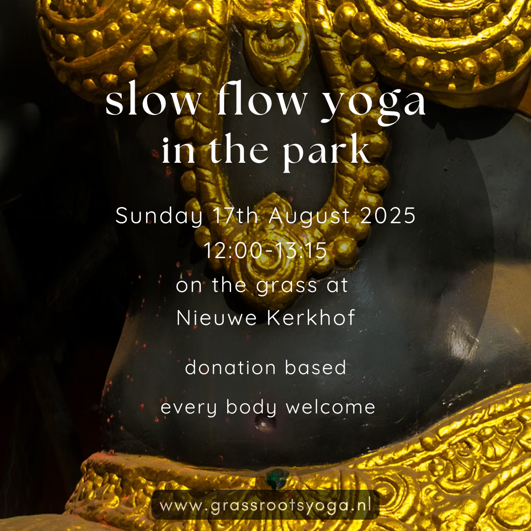 Yoga class Sunday 17th Aug, 12:00-13:15 @ Nieuwe Kerkhof, Groningen