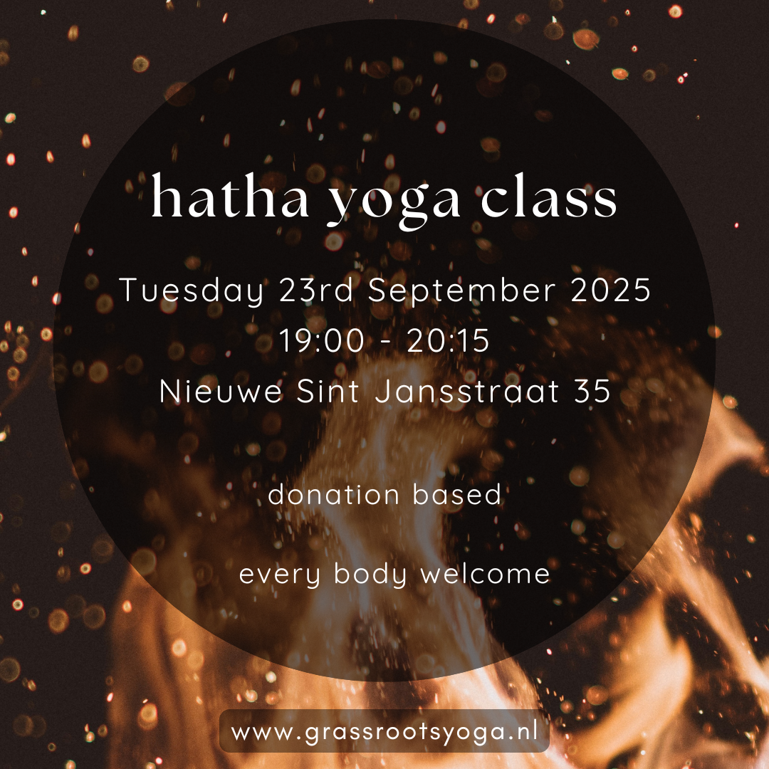 Yoga class Tuesday 23rd September, 19:00 – 20:15 @ Nieuwe Sint Jansstraat 35, Groningen