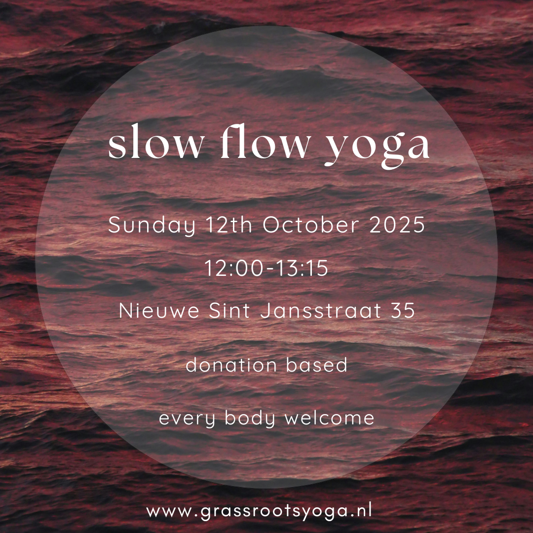 Yoga class Sunday 12th October, 12:00-13:15